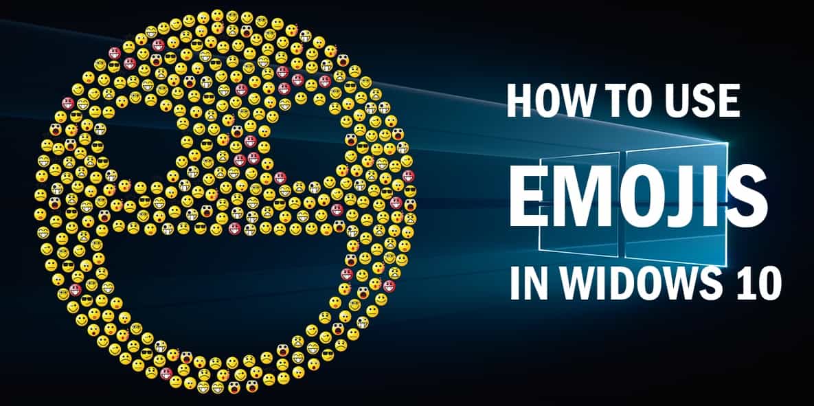 emojis on windows 10 tutorial