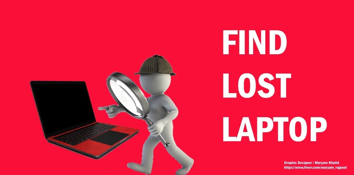 how to find lost laptop