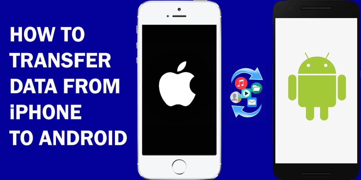 transfer data from iPhone to a new android phone