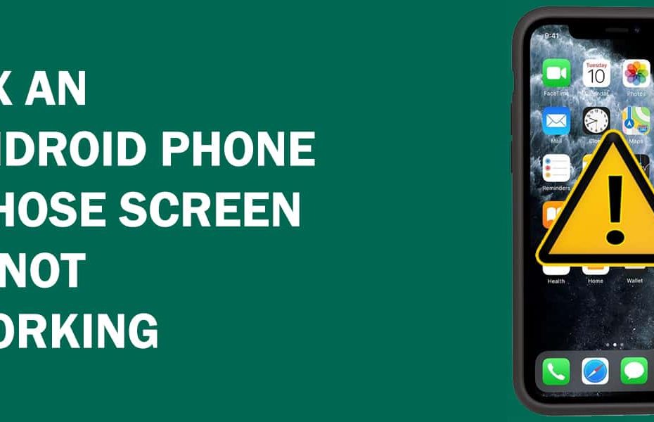 fix phone screen issues