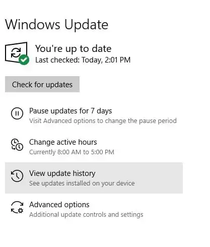 uninstall windows updates