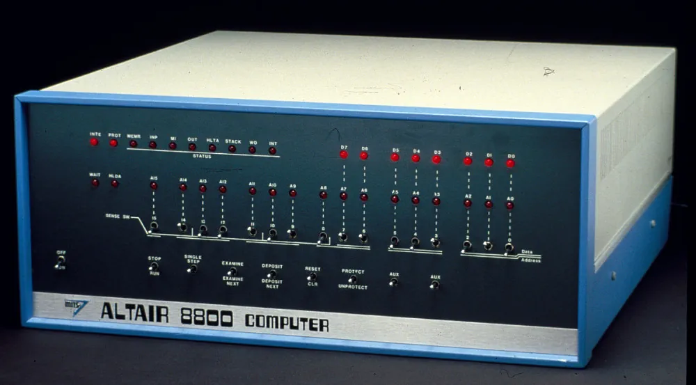 Altair 8800 microcomputer