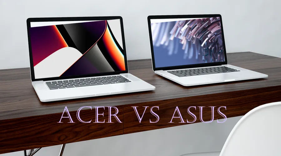 Acer vs Asus laptops