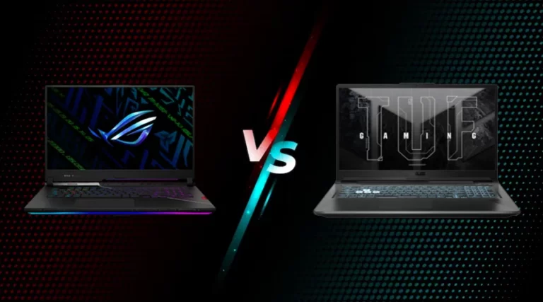 Asus ROG vs Asus TUF [2023]: Which Gaming Laptop is More Powerful