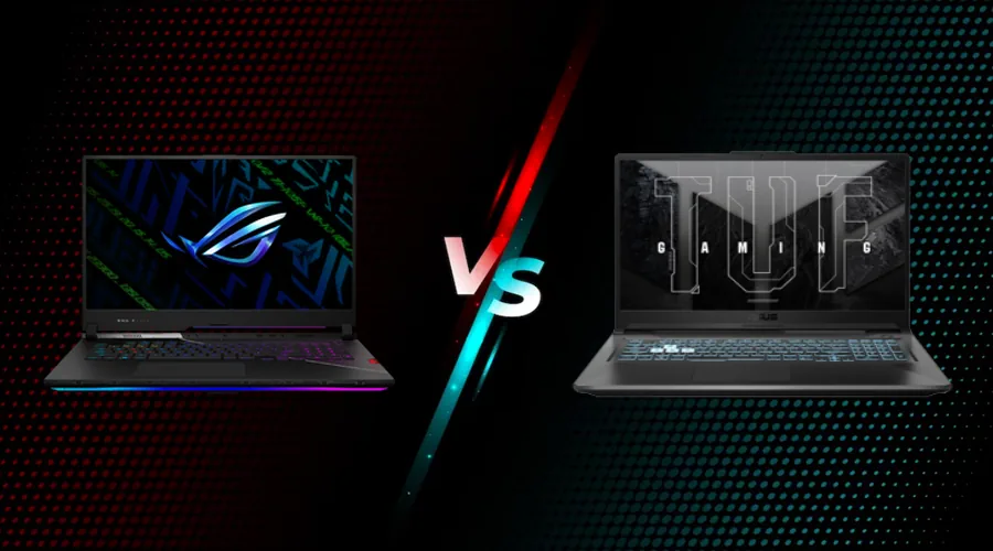 Asus ROG and Asus TUF laptops