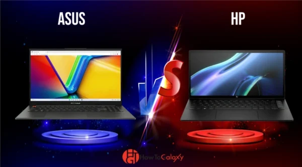 Asus and HP laptops